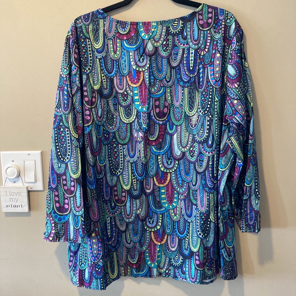 Colourful Patterned Top - Picture 10 of 13
